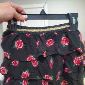 Girls ruffled skort.